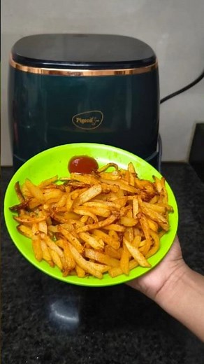 French Fries 🍟 in Air fryer #trending#viral#youtube#food#foodie#recipe#cooking#pigeon#tasty#sauce,