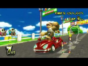 Mario Kart Wii - Funky Kong, Honeycoupe