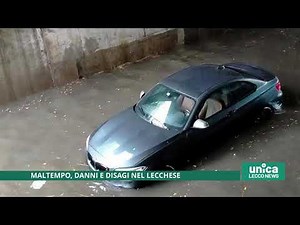 Severe weather, damage, and disruption in the Lecco area