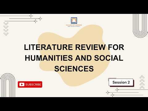 Literature Review|S2|Humanities and Social Sciences|NLD