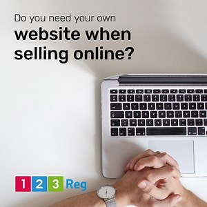 Selling your products online? Here’s why you should sell on your own website. https://bit.ly/2ZL99mi | 123 Reg