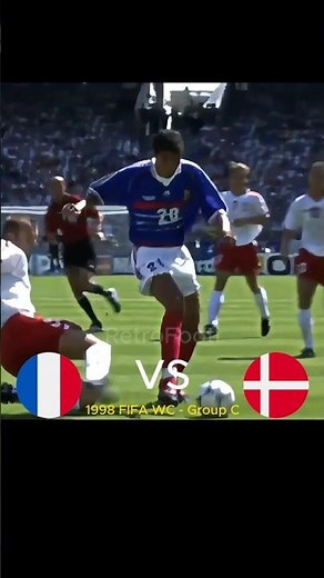 1998 FIFA World Cup - France vs Denmark