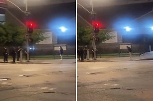 Video shows LAPD cop shoot woman at point-blank range with rubber bullet as she was trying to get home