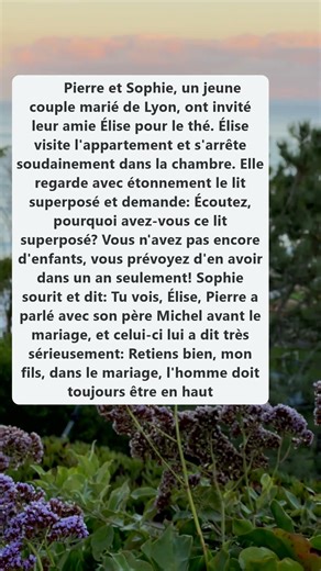 Conseil amusant du père avant le mariage!