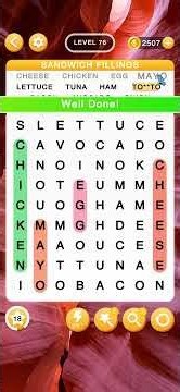 Word search level 76