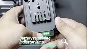 Tile Vibration Tools - 10 Gears Handheld Tile Vibration Machine with Suction Cup, 21V 2.0Ah with 2 Li-On Rechargeable Batteries,Upgrade Digital Display and Lock Button