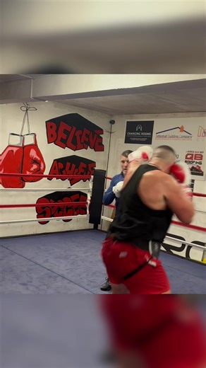 Great session with heavyweight @Ricky G last night 🥊👌 #boxing #fyp #motivation #gym #coach