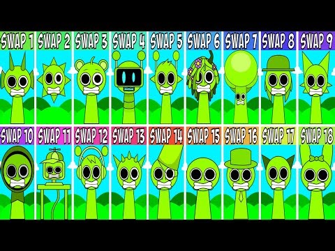 EVERY Characters From Sprunki Phase 1 SWAP