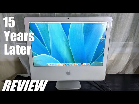 Retro Review: iMac Core 2 Duo (Late 2006), 15 Years Later! Still Usable?!