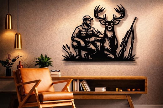 Hunter Dxf Svg Png Files Vector Art Cut File for Cnc Laser Plasma Cricut - Etsy