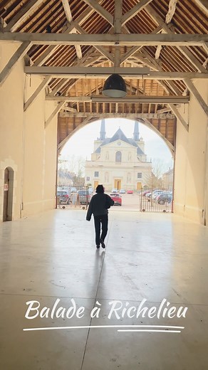 🎥 Balade à Richelieu 🏰✨ Plongez au cœur de Richelieu, la ville idéale imaginée par le célèbre Cardinal ! ⚜️ Avec son architecture classique, son parc majestueux et ses ruelles chargées d’histoire, cette cité unique dévoile tout son charme au fil d’une promenade. De la grande rue bordée d’hôtels particuliers aux majestueuses Halles, en passant par les vestiges de son château disparu, laissez-vous transporter par l’élégance et l’harmonie de cette ville conçue comme un chef-d'œuvre du XVIIe siècl
