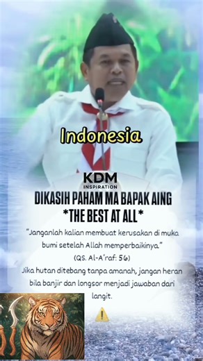 DIKASIH PAHAM MA BAPAK AING #KDM #NiHyang #TokohNusantara #InspirasiHidup #Kebijaksanaan