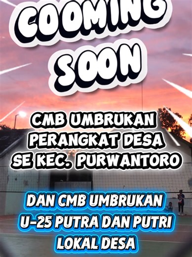 CMB Talesan: Turnamen Voli Part 2 di Wonogiri