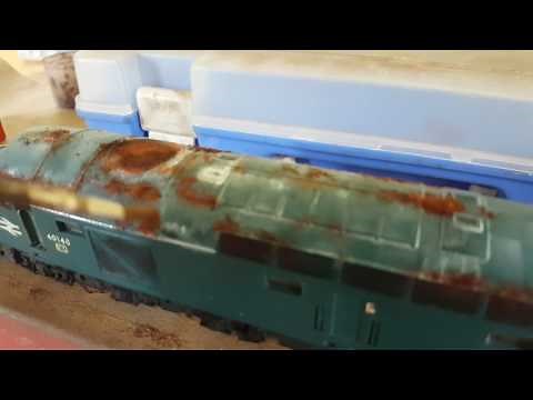 Weathering a locomotive. Part 1.