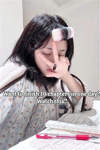 Want to finish 10chapters in 1 day?? watch this!!