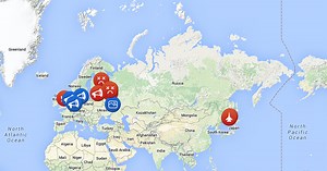 新闻地图俄罗斯 -  russia.liveuamap.com/cn