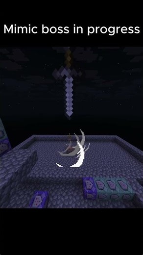 Mimic boss project #minecraft #commandblocks #viral