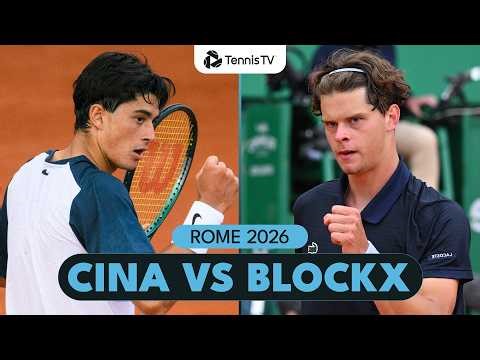 Federico Cinà vs Alexander Blockx Highlights | Rome 2026