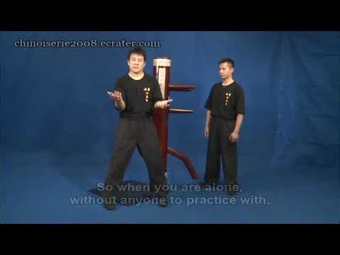 Wing Chun Wooden Dummy Training – Kong Chi Keung / Jiang Zhiqiang | Kung Fu Tutorial DW222-01