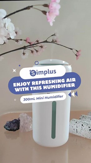 Enjoy fresh air for only 499 with this New Mini Humidifier from Simplus! #humidifier #freshair #minihumidifier #newproduct #simplus #simplusph #cleanair