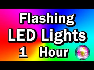 Color Changing Screen - Disco Led Lights [1 Hour With Party Music]
