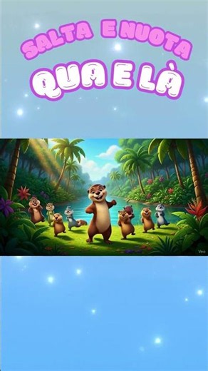 Capibara che balla | Canzone divertente per bambini #canzoniperbambini
