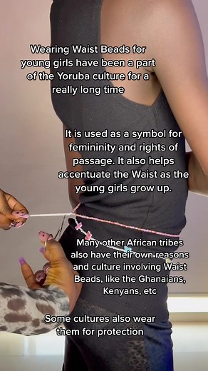 Exploring the African Waist Beads Culture