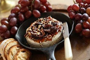 Baked Brie with Fig Jam