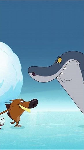 snowball fight to the next level #snow Shorts #Zigandsharko Zig & Sharko | Cartoon for kids