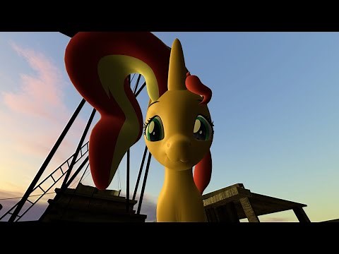 My little pony short film - Date with Sunset Shimmer(sick!)[SFM]