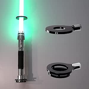 KAFENDA Lightsaber wall mount Light saber display wall mount Lightsaber stand Compatible with most sword (black)