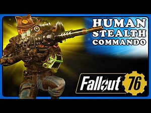 Fallout 76: Stealth Commando #1 DPS Human Build. META - Elders Mark, EPG Build.