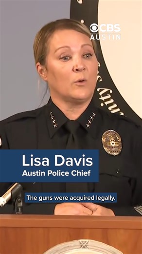 The weapons used in the mass shooting on West 6th Street Sunday were purchased legally, Davis confirmed. MORE: https://cbsaustin.com/news/local/austin-police-to-provide-update-on-6th-street-mass-shooting | CBS Austin