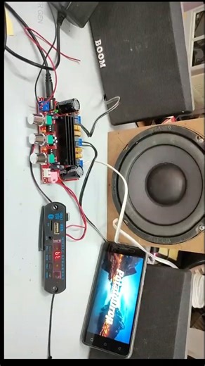 2.1 Audio System with TPA3116D2 | Digital Subwoofer Amplifier Board Complete Wiring #power_gen #2.1