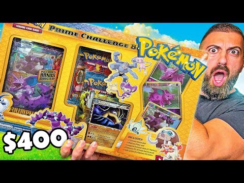 I Found an Insane $400 Pokemon Collection Box!