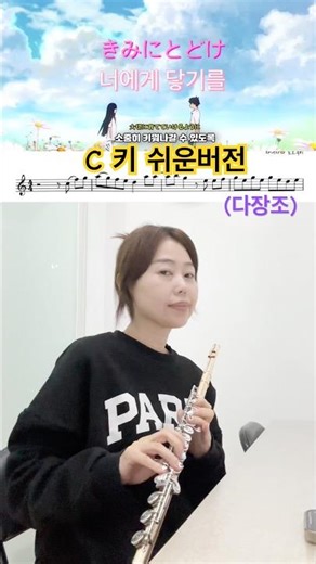 Kimi ni Todoke OST (君に届け) – Easy Flute Cover in C