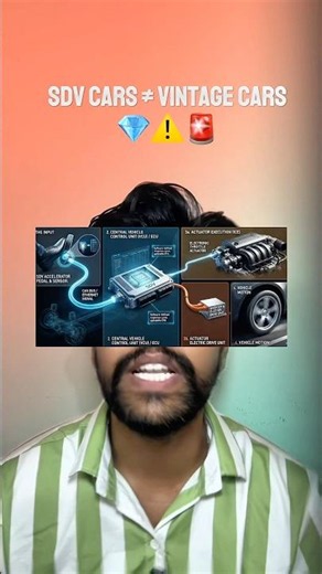 Software Defined Vehicle (SDV) Explained in Tamil | Does Software Replace Mechanical Parts?#cartech