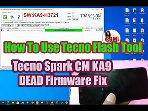 How To Flash Tecno Ka9/Use Tecno Flash Tool, Remove FRP, Unlock PatternPIn, Unbrick Flash Stock ROM