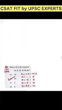 0.5 series based PYQs of CSAT Paper