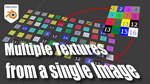 Creating Multiple Textures from One Shader and Single Image File