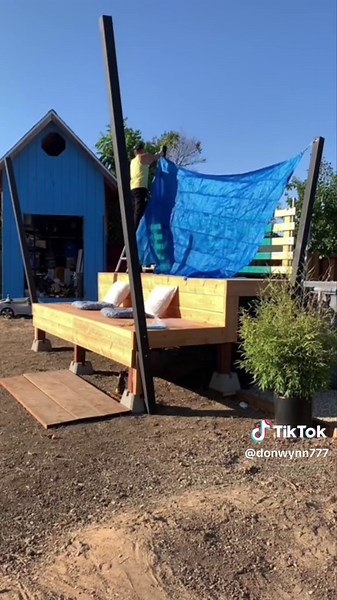 Part 2: How to install Sun Shade Sail #shadesail #sunshadesail #sunshade #sail #shades #fyp