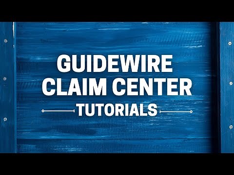 Guidewire ClaimCenter Tutorial | Guidewire ClaimCenter Course | Guidewire ClaimCenter | Guidewire