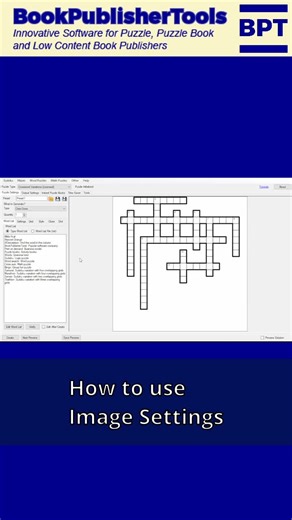 Create Social Media images with Criss Cross puzzles using Puzzle Maker Pro. With the newest update you can set a title and watermark, to create branded puzzles for your channels. https://vist.ly/zg2t #crisscross #puzzleimages #crossword #puzzlemakerpro #bookpublishertools