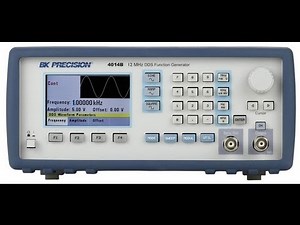 Models 4014B & 4040B - 12 MHz and 20 MHz DDS Sweep Function Generators