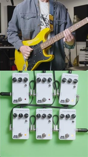 Have you ever wondered what 6 Ring Modulators stacked together sounds like?