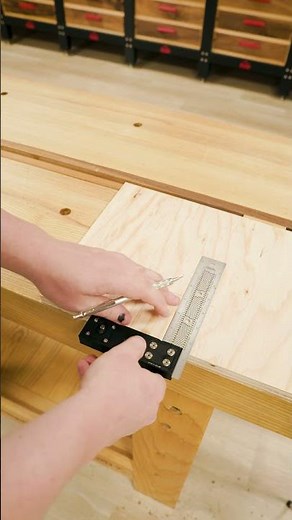 This is the BEST way to map out your next project... #woodworking #tools #asmr