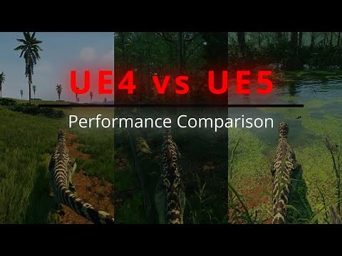 UE4 vs UE5 Performance Comparison - The Isle Evrima