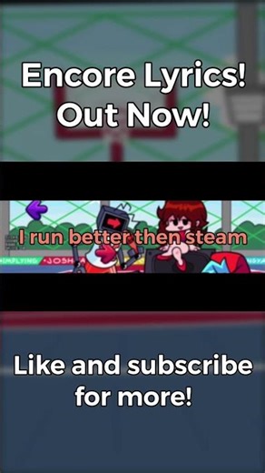 Encore Lyrics OUT NOW!! (Fnf Hex)