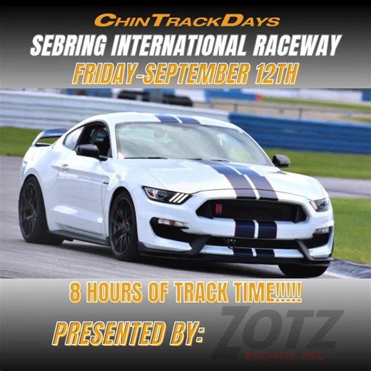 𝐒𝐞𝐛𝐫𝐢𝐧𝐠 | 𝐅𝐫𝐢𝐝𝐚𝐲, 𝐒𝐞𝐩𝐭. 𝟏𝟐 𝐀 𝐟𝐮𝐥𝐥 𝟖 𝐡𝐨𝐮𝐫𝐬 𝐨𝐟 𝐨𝐩𝐞𝐧 𝐭𝐫𝐚𝐜𝐤 𝐭𝐢𝐦𝐞—our Skilled Driver event kicks off early with a summer schedule designed to maximize every lap. This is the perfect warm-up ahead of the PCA weekend. Come sharpen your skills, enjoy a full day on track, and make the most of Sebring’s legendary layout. Reserve your spot now: https://loom.ly/sBv5KYA 📷 Credit: MotorImages.com | Chin Track Days