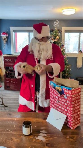 Angry Santa SMASHES TV After Bad Gifts #shorts